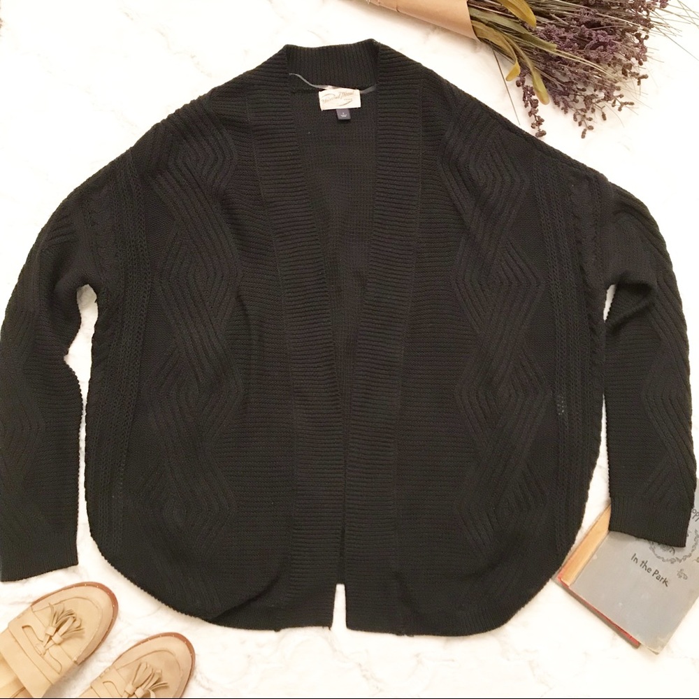 Universal Thread Cable Open Cardigans NWOT
